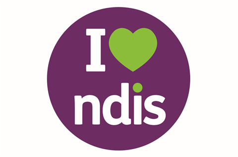 I Heart NDIS logo