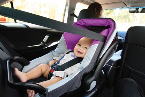 baby in car seat